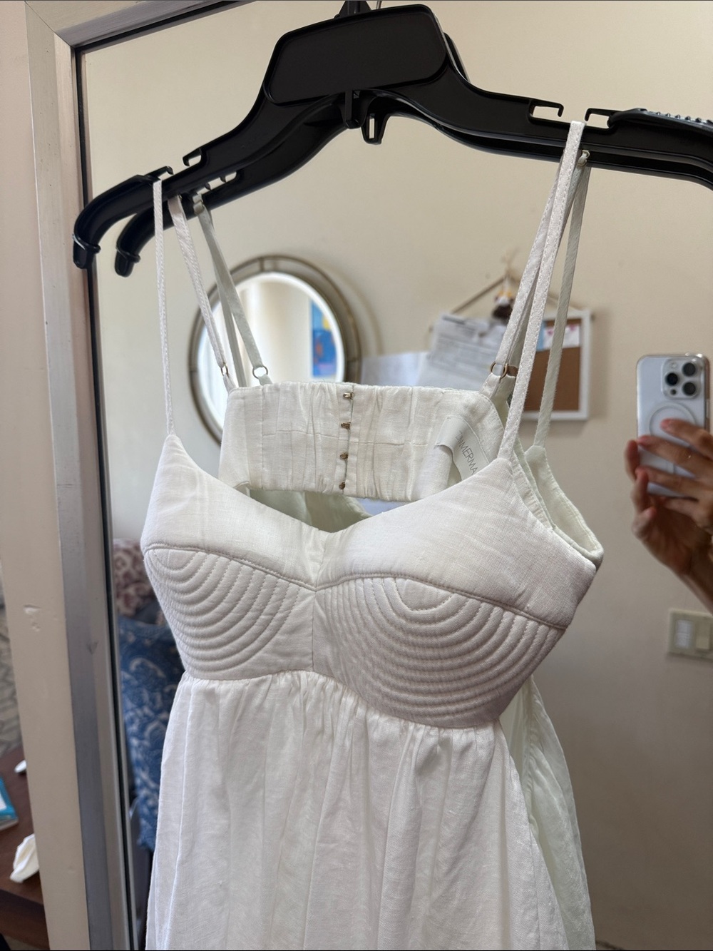 Zimmermann Rosa Bralette midi dress size 0 - Picture 11 of 17